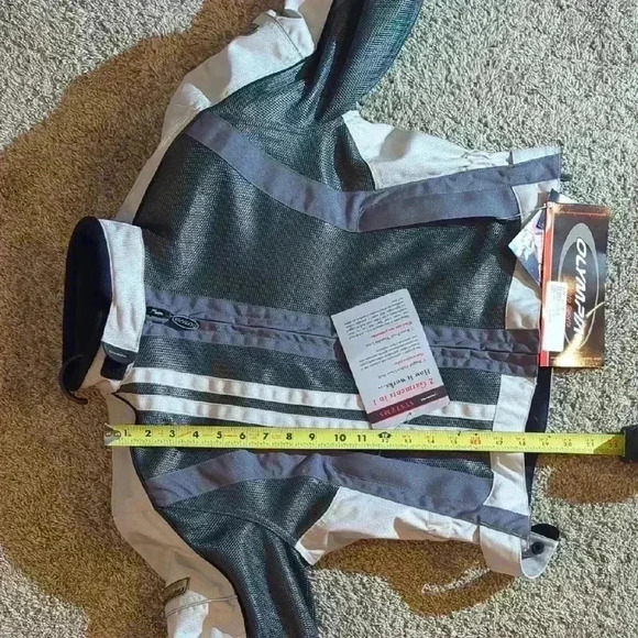 Olympia Motorsports Gray and White Women's Jacket, medium - Picture 11 of 13